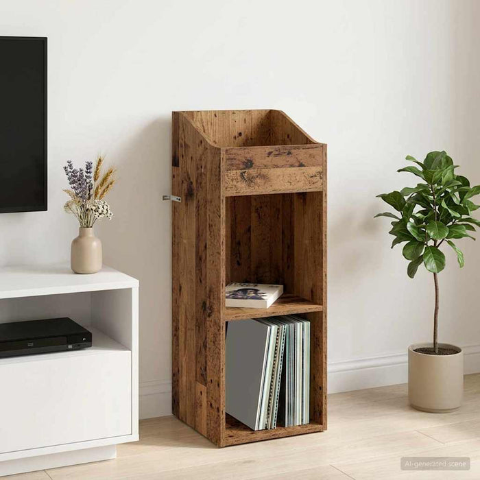 Dulap pentru discuri de vinil Lemn vechi 36 x 36 x 95,5 cm WALTI