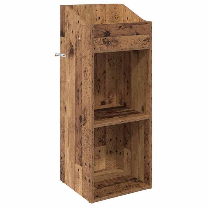 Dulap pentru discuri de vinil Lemn vechi 36 x 36 x 95,5 cm WALTI