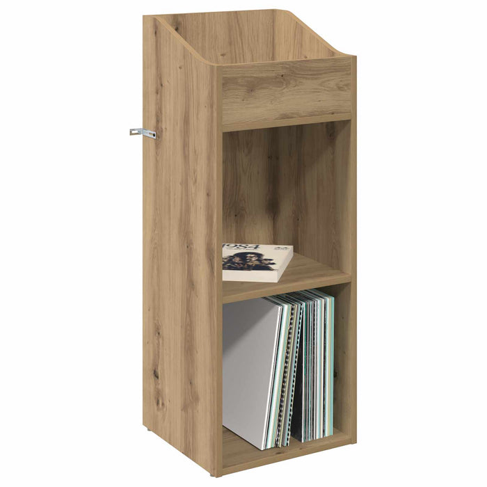 Dulap pentru discuri de vinil Stejar Artizanal Lemn prelucrat WALTI