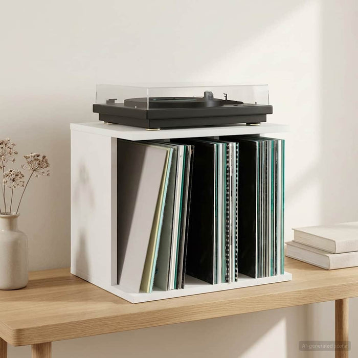 Depozitare Vinil Alb 42 x 33 x 36 cm Lemn prelucrat WALTI