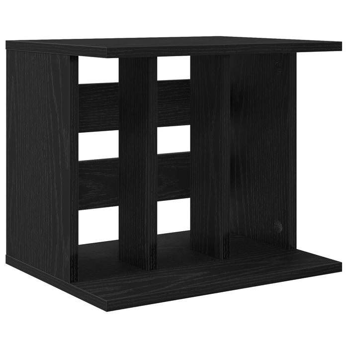 Depozitare Vinil Stejar Negru 42 x 33 x 36 cm Lemn prelucrat WALTI