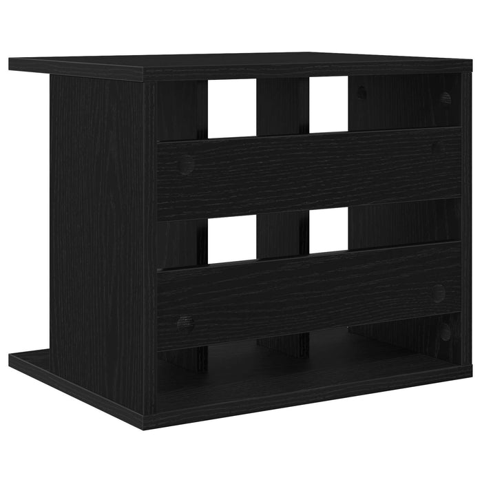 Depozitare Vinil Stejar Negru 42 x 33 x 36 cm Lemn prelucrat WALTI