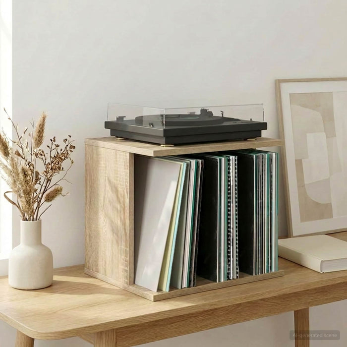 Depozitare Vinil Stejar Sonoma 42 x 33 x 36 cm Lemn prelucrat WALTI