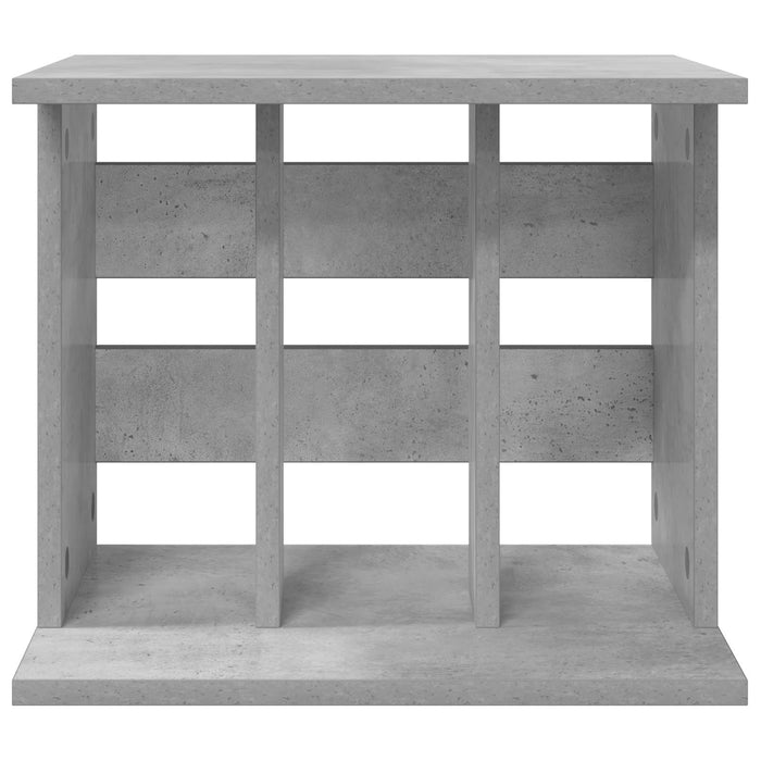 Depozitare Vinil Gri Beton 42 x 33 x 36 cm Lemn prelucrat WALTI