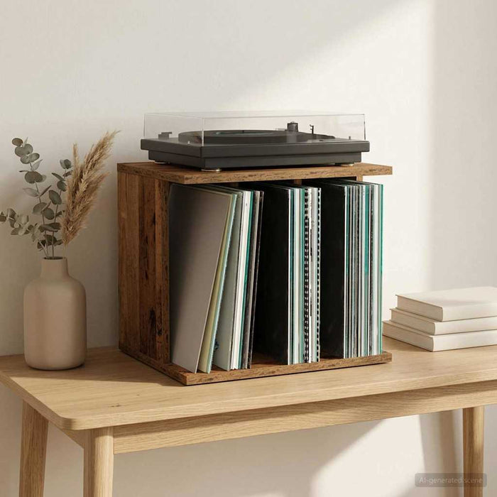 Depozitare Vinil Lemn vechi 42 x 33 x 36 cm Lemn prelucrat WALTI