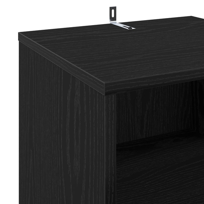 Dulap pentru discuri de vinil Stejar Negru 38 x 33 x 61 cm - WALTI WALTI