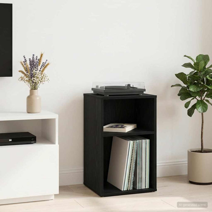 Dulap pentru discuri de vinil Stejar Negru 38 x 33 x 61 cm - WALTI WALTI