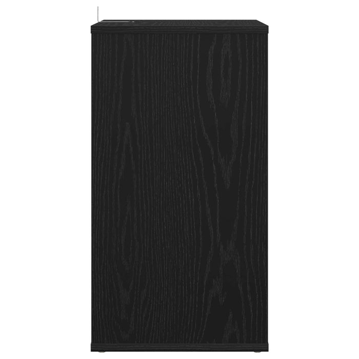 Dulap pentru discuri de vinil Stejar Negru 38 x 33 x 61 cm - WALTI WALTI