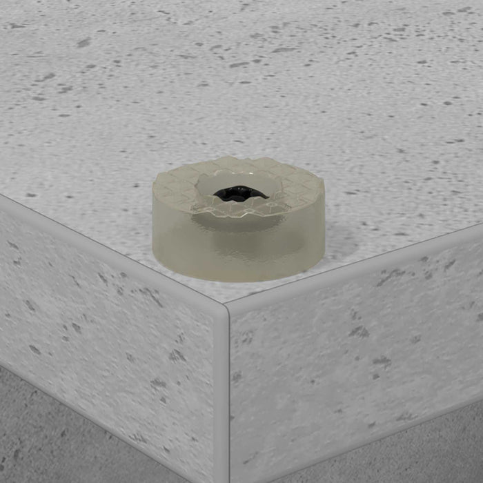 Dulap pentru discuri de vinil Gri Beton 38 x 33 x 61 cm - WALTI WALTI
