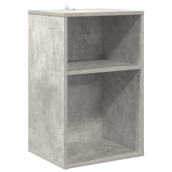 Dulap pentru discuri de vinil Gri Beton 38 x 33 x 61 cm - WALTI WALTI