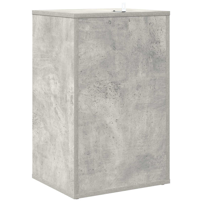 Dulap pentru discuri de vinil Gri Beton 38 x 33 x 61 cm - WALTI WALTI