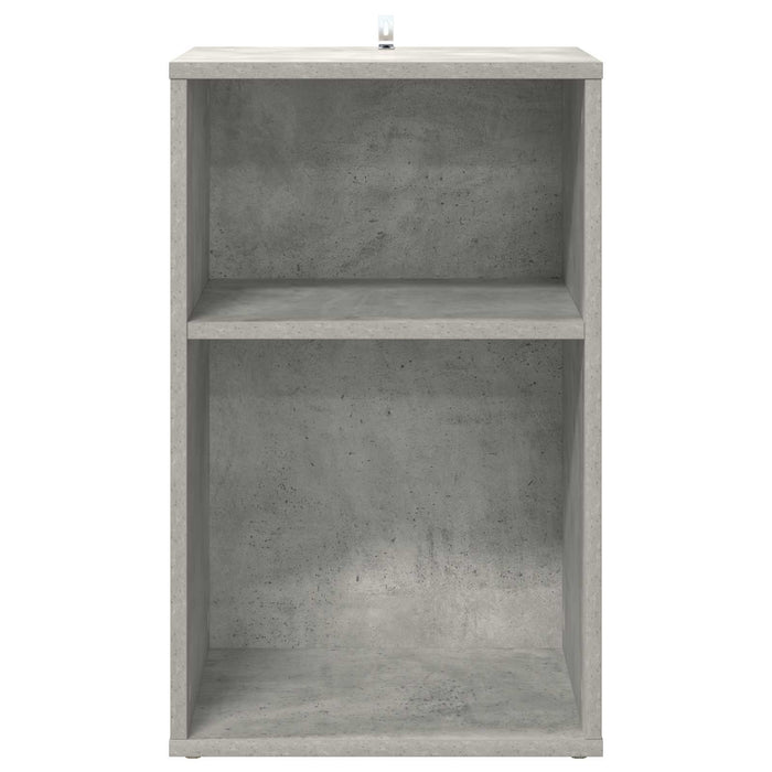 Dulap pentru discuri de vinil Gri Beton 38 x 33 x 61 cm - WALTI WALTI