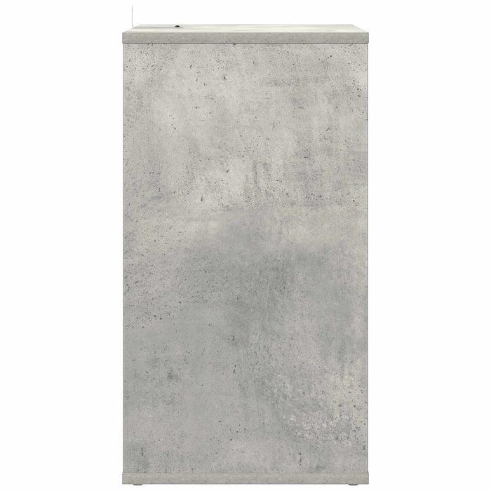 Dulap pentru discuri de vinil Gri Beton 38 x 33 x 61 cm - WALTI WALTI