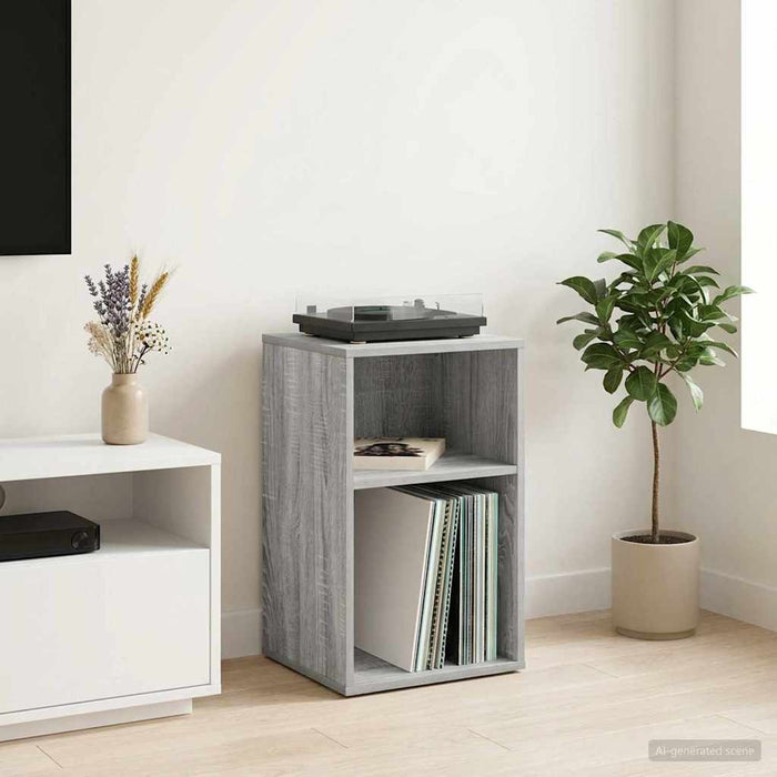 Dulap pentru discuri de vinil Sonoma gri 38 x 33 x 61 cm - WALTI WALTI