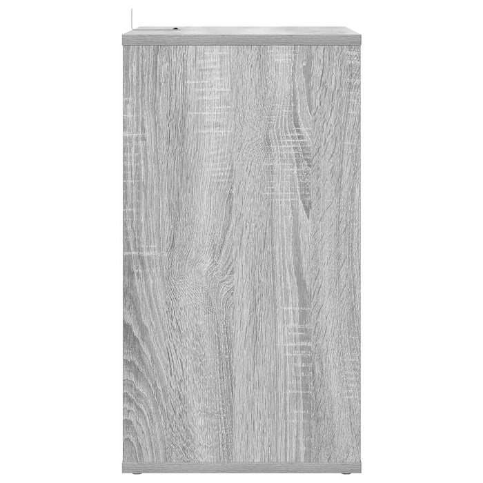 Dulap pentru discuri de vinil Sonoma gri 38 x 33 x 61 cm - WALTI WALTI