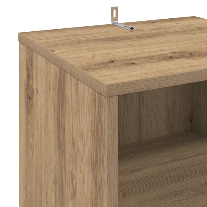 Dulap pentru discuri de vinil Stejar Artizanal 38 x 33 x 61 cm - WALTI WALTI