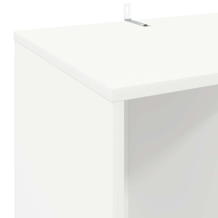Dulap pentru discuri de vinil Alb 44,5 x 36,5 x 74,5 cm WALTI
