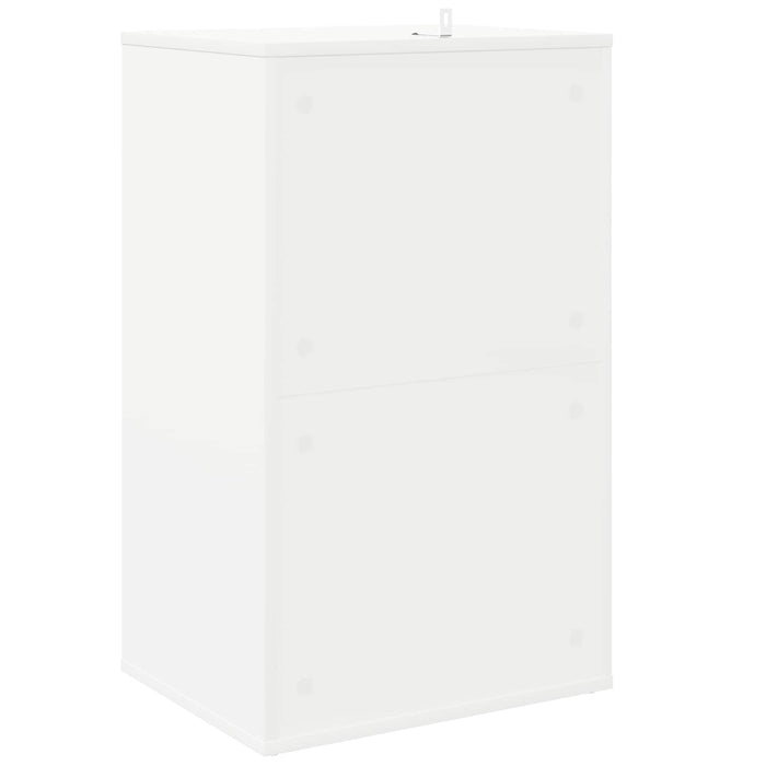 Dulap pentru discuri de vinil Alb 44,5 x 36,5 x 74,5 cm WALTI