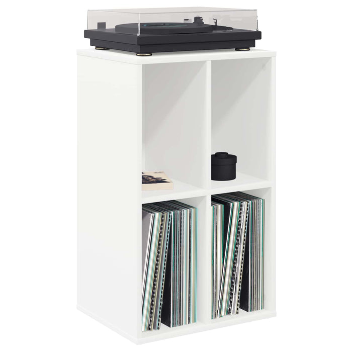 Dulap pentru discuri de vinil Alb 44,5 x 36,5 x 74,5 cm WALTI