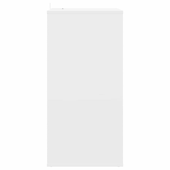Dulap pentru discuri de vinil Alb 44,5 x 36,5 x 74,5 cm WALTI