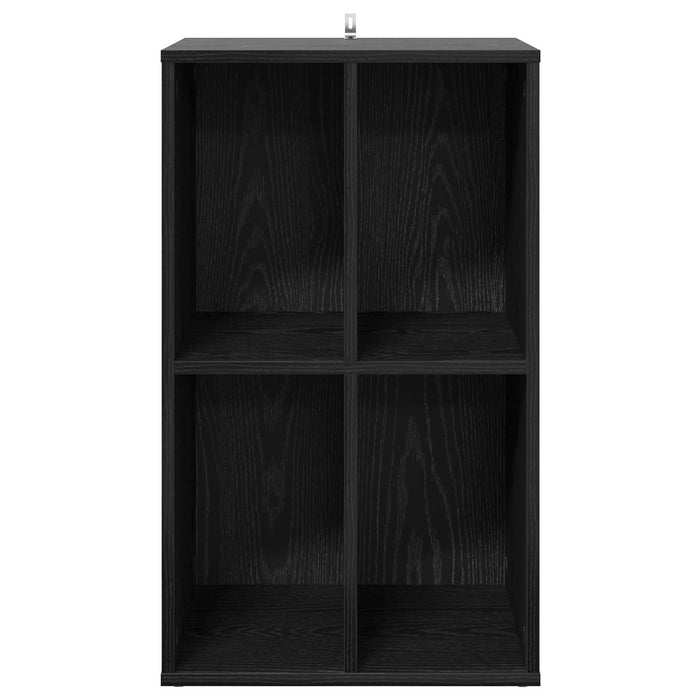 Dulap pentru discuri de vinil Stejar Negru Lemn prelucrat WALTI