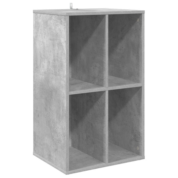 Dulap pentru discuri de vinil Gri Beton 44,5 x 36,5 x 74,5 cm WALTI