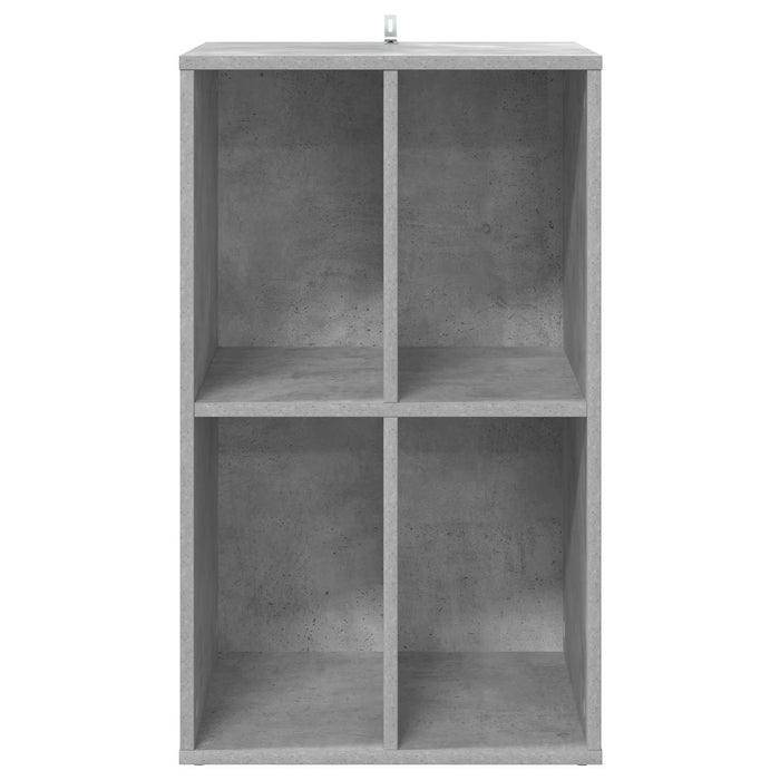 Dulap pentru discuri de vinil Gri Beton 44,5 x 36,5 x 74,5 cm WALTI