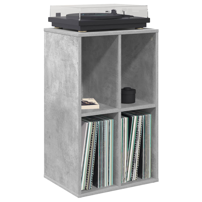 Dulap pentru discuri de vinil Gri Beton 44,5 x 36,5 x 74,5 cm WALTI