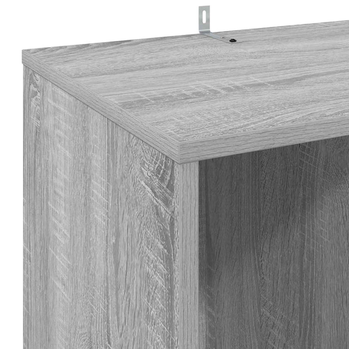 Dulap pentru discuri de vinil Sonoma gri 44,5 x 36,5 x 74,5 cm WALTI