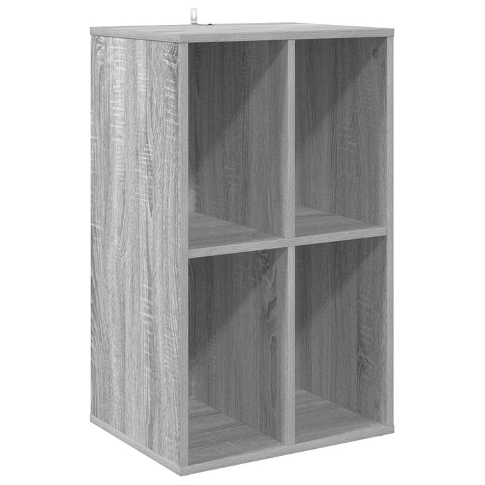 Dulap pentru discuri de vinil Sonoma gri 44,5 x 36,5 x 74,5 cm WALTI
