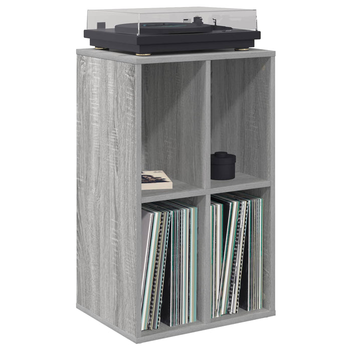 Dulap pentru discuri de vinil Sonoma gri 44,5 x 36,5 x 74,5 cm WALTI