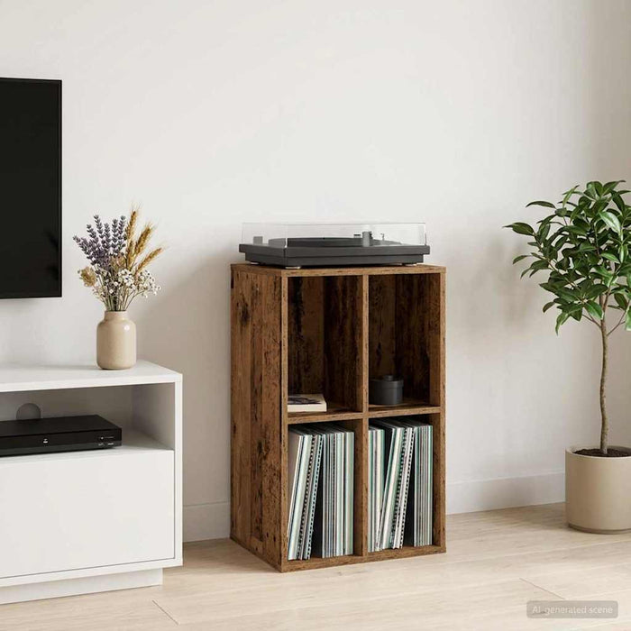 Dulap pentru discuri de vinil Lemn de stejar WALTI
