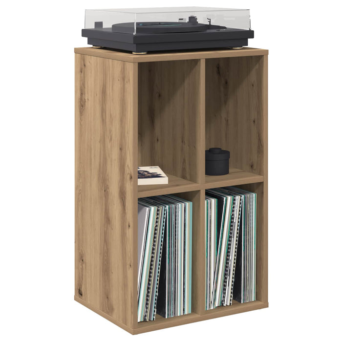 Dulap pentru discuri de vinil Stejar Artizanal Lemn prelucrat WALTI