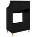 Shelve media Stejar Negru 70,5 x 46 x 112 cm Lemn prelucrat - WALTI WALTI