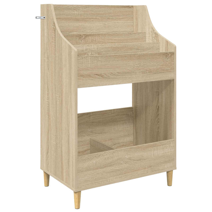 Shelve media Stejar Sonoma 70,5 x 46 x 112 cm Lemn prelucrat - WALTI WALTI