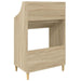 Shelve media Stejar Sonoma 70,5 x 46 x 112 cm Lemn prelucrat - WALTI WALTI