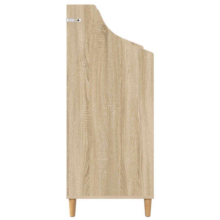 Shelve media Stejar Sonoma 70,5 x 46 x 112 cm Lemn prelucrat - WALTI WALTI
