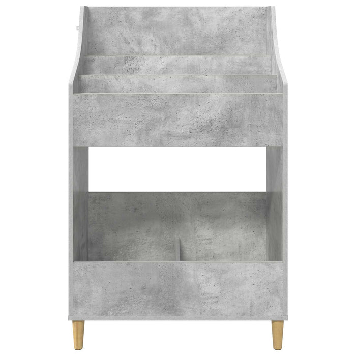 Shelve media Gri Beton 70,5 x 46 x 112 cm Lemn prelucrat - WALTI WALTI