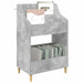 Shelve media Gri Beton 70,5 x 46 x 112 cm Lemn prelucrat - WALTI WALTI