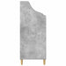 Shelve media Gri Beton 70,5 x 46 x 112 cm Lemn prelucrat - WALTI WALTI