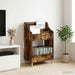 Shelve media Stejar fumuriu 70,5 x 46 x 112 cm Lemn prelucrat - WALTI WALTI