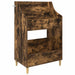 Shelve media Stejar fumuriu 70,5 x 46 x 112 cm Lemn prelucrat - WALTI WALTI