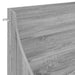 Shelve media Sonoma gri 70,5 x 46 x 112 cm Lemn prelucrat - WALTI WALTI