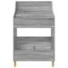 Shelve media Sonoma gri 70,5 x 46 x 112 cm Lemn prelucrat - WALTI WALTI