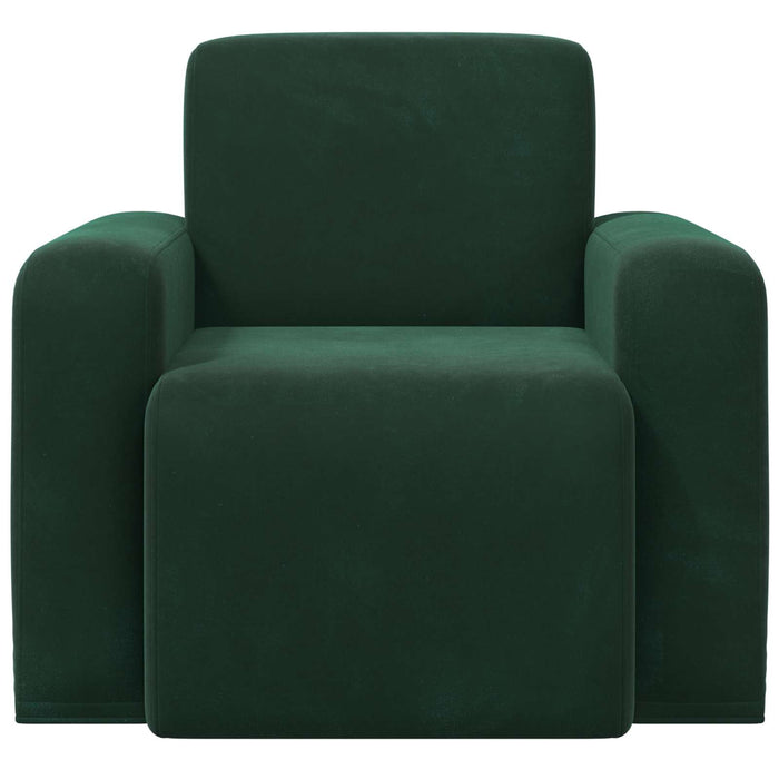 Fotoliu Verde închis Catifea - WALTI WALTI
