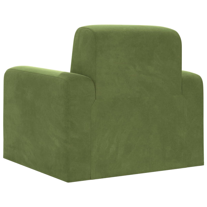 Fotoliu Verde deschis Catifea - WALTI WALTI