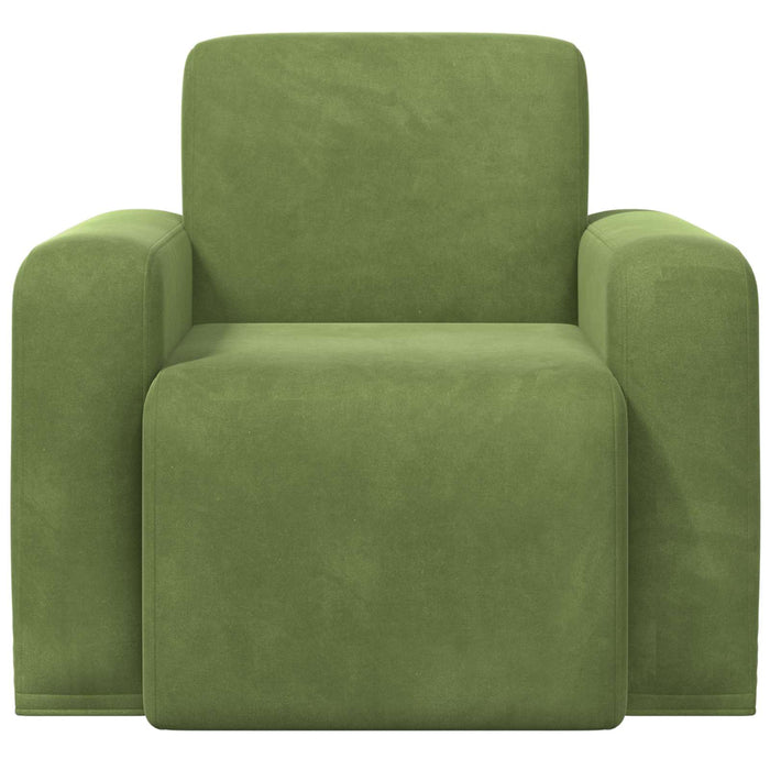Fotoliu Verde deschis Catifea - WALTI WALTI