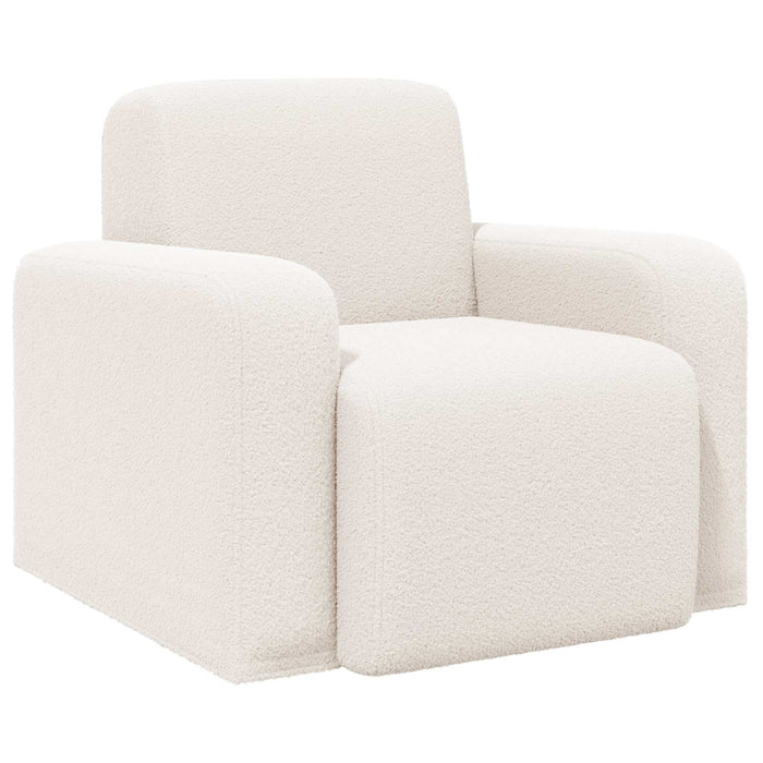 Fotoliu Crem Bouclé - WALTI WALTI