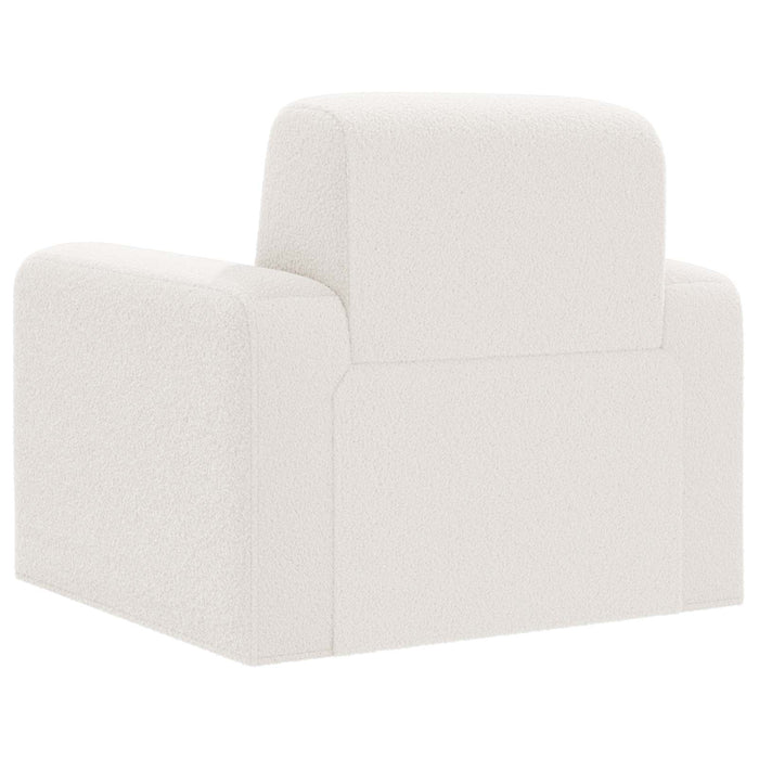 Fotoliu Crem Bouclé - WALTI WALTI