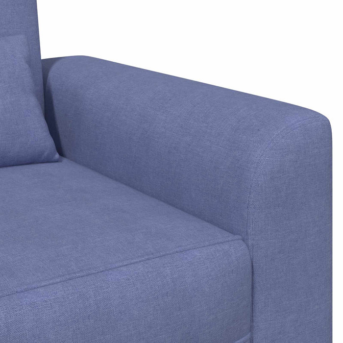 Fotoliu Albastru Jeans Țesătură - WALTI WALTI